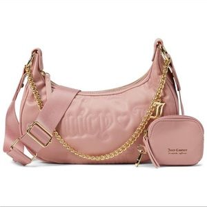 Juicy Couture -Juicy Puff Half Moon Xbody -2 piece set- New